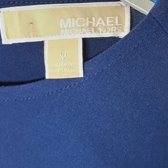 Michael Michael Kors Jersey Faux Wrap Dress Size Medium - Picture 4 of 6